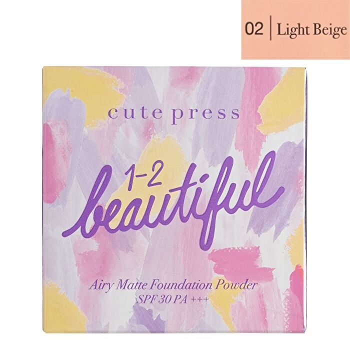 Airy Matte Foundation Powder SPF 30 PA +++ - 04 Medium Beige