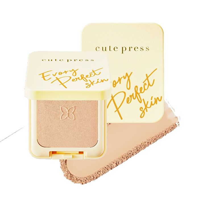 Evory Perfect Skin Plus Vitamin E Foundation Powder - P2 Pink Beige