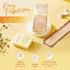 Evory Perfect Skin Plus Vitamin E Foundation Powder - P2 Pink Beige