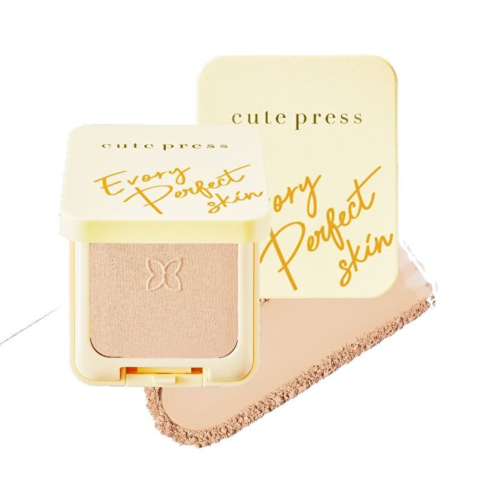 Evory Perfect Skin Plus Vitamin E Foundation Powder - P2 Pink Beige