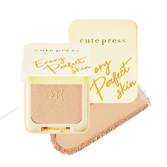Evory Perfect Skin Plus Vitamin E Foundation Powder - N1 Light Natural Beige