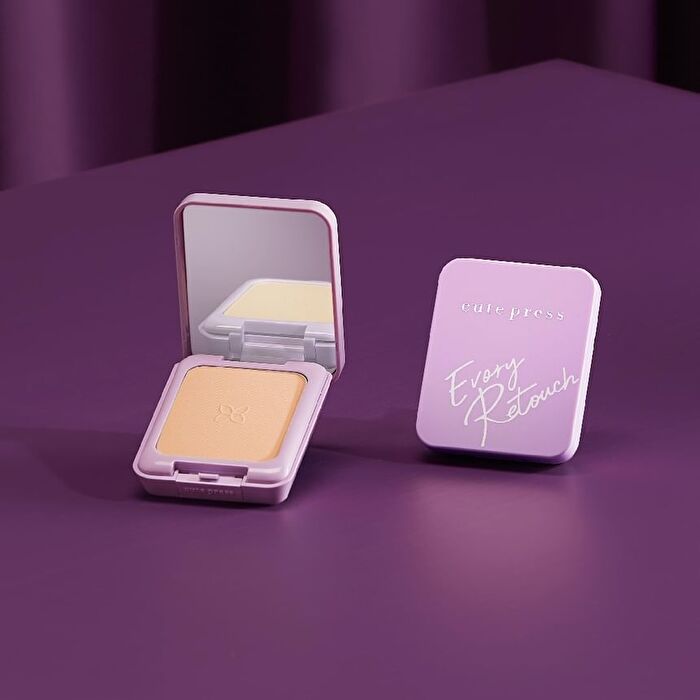 Evory Retouch Oil Control Foundation Powder SPF 30 PA +++ - N1 Light Natural Beige