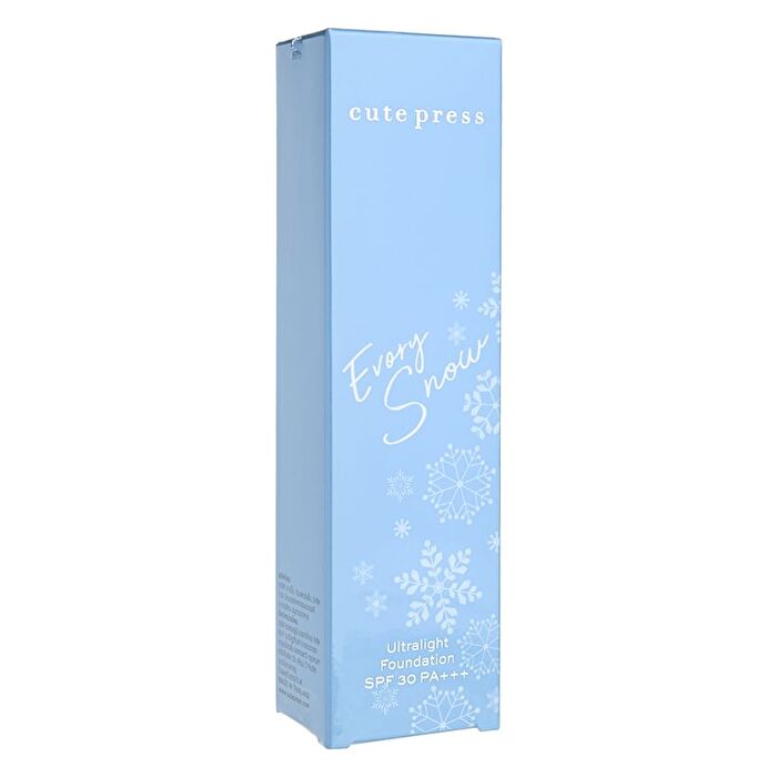 Evory Snow Ultralight Foundation SPF 30 PA +++ - N2 Natural Beige - 30g