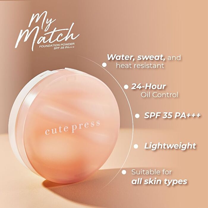 My Match Foundation Powder SPF 35 PA +++ - N70 Sand