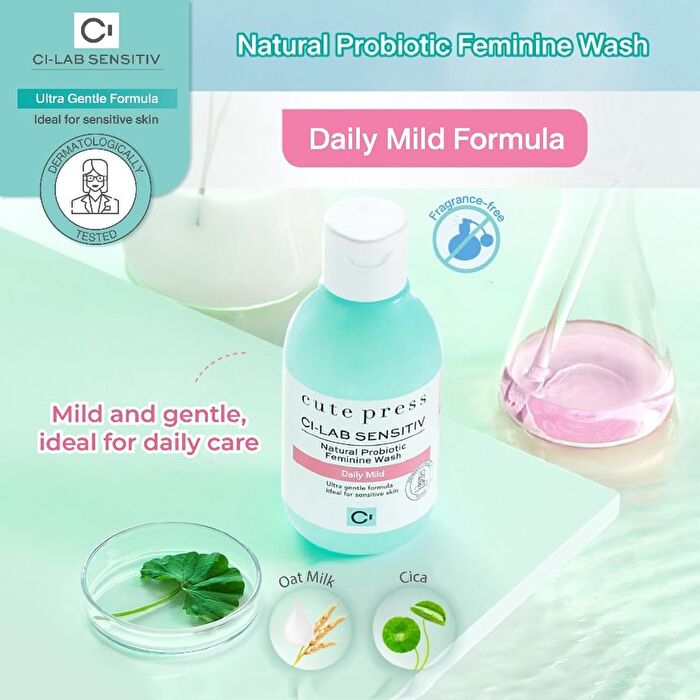 CI-Lab Sensitiv Natural Probiotic Feminine Wash - Daily Fresh - 150ml