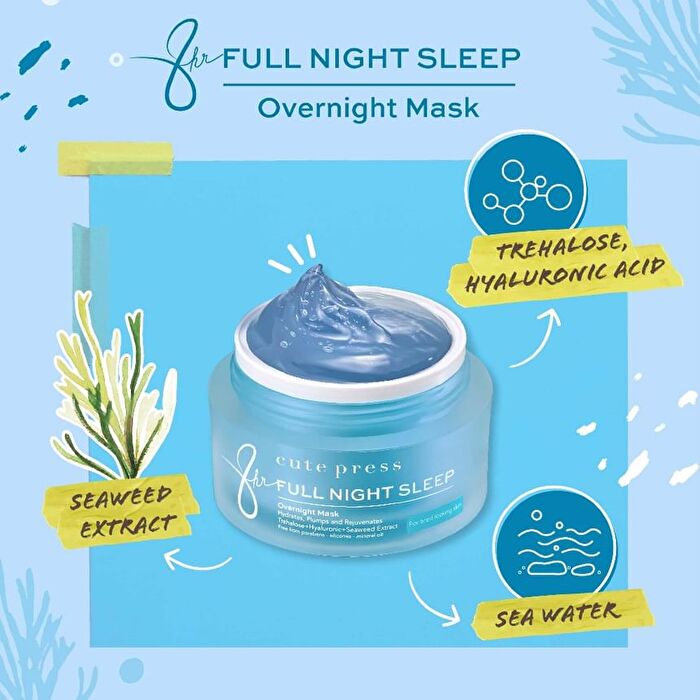8 Hr Full Night Sleep Overnight Mask - 20g