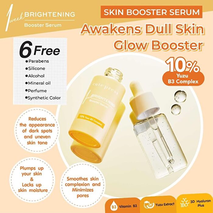 1 Week Brightening Booster Serum - 30ml