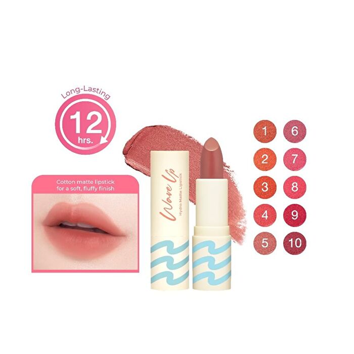 Wave Up Hydro Matte Lipstick - 02 Coral Beige
