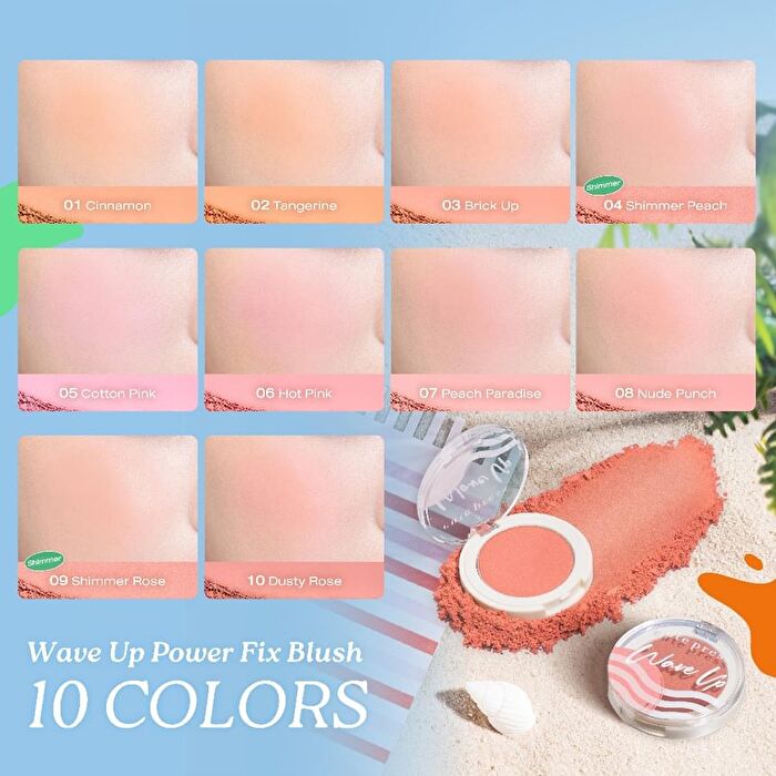 Wave Up Power Fix Blush - 03 Brick Up
