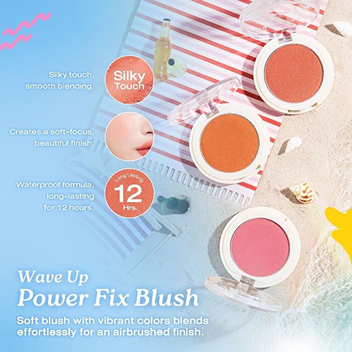 Wave Up Power Fix Blush - 09 Shimmer Rose