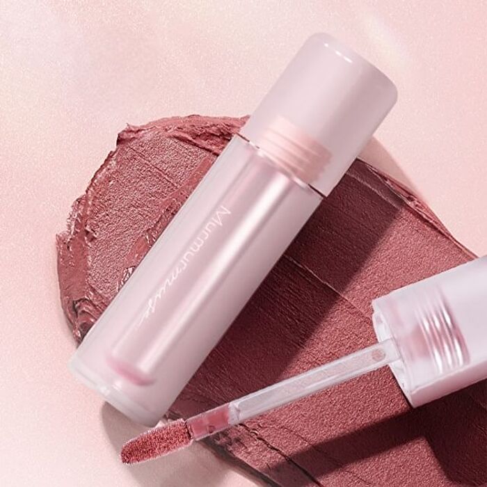 Soft Mist Airy Lip Mud - 6 Colors - M12# Rosa Peach - 2.8g