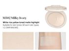 Joocyee Matte Highlighter Powder - 2 Colors - #M302 Milky Ivory - 4.3g