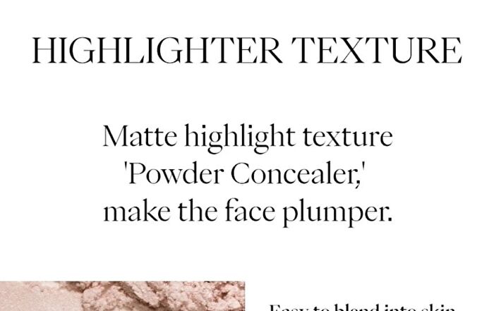 Joocyee Matte Highlighter Powder - 2 Colors - #M302 Milky Ivory - 4.3g