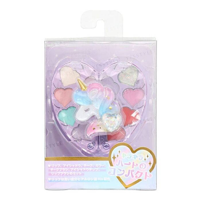 Shobido Glitter Heart Makeup Compact Palette - My Unicorn