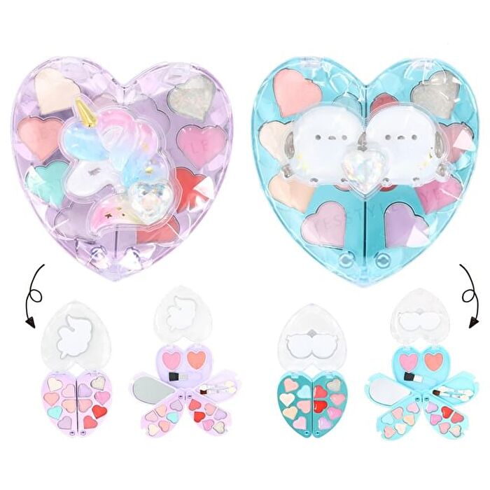 Shobido Glitter Heart Makeup Compact Palette - My Unicorn