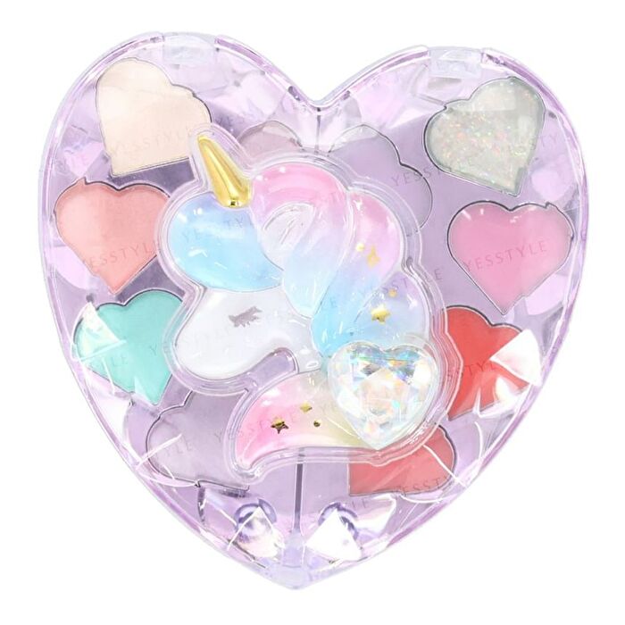 Shobido Glitter Heart Makeup Compact Palette - Fluffy Sky