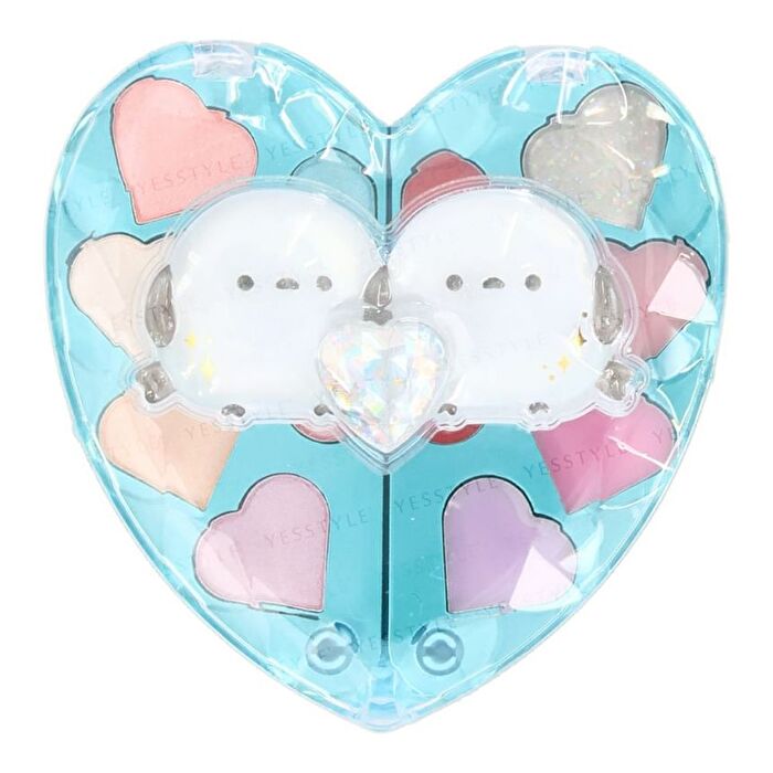 Shobido Glitter Heart Makeup Compact Palette - Fluffy Sky