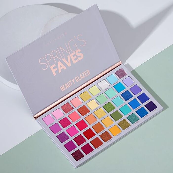 Beauty Glazed 45-Color Spring\'s Fave Eyeshadow Palette - 72g