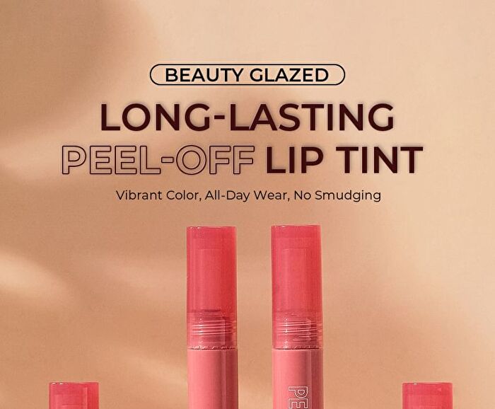 Beauty Glazed Long-Lasting Matte Peel-Off Lipstick - 6 Colors - 102# - 6g