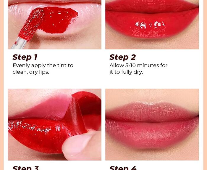 Beauty Glazed Long-Lasting Matte Peel-Off Lipstick - 6 Colors - 101# - 6g