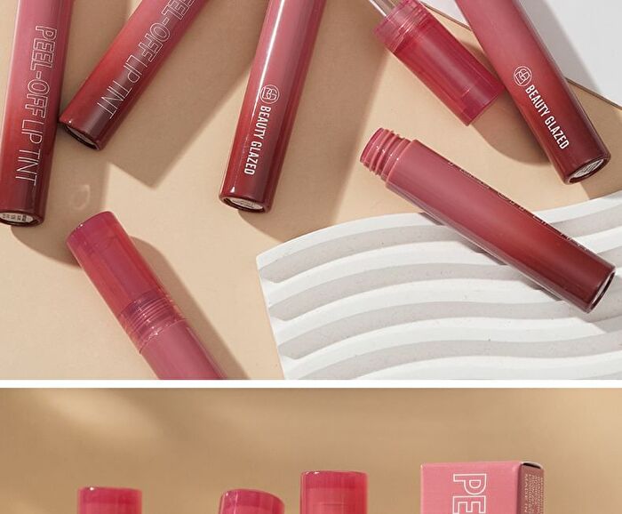 Beauty Glazed Long-Lasting Matte Peel-Off Lipstick - 6 Colors - 101# - 6g