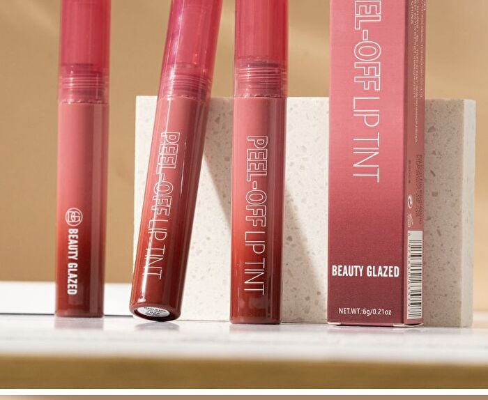 Beauty Glazed Long-Lasting Matte Peel-Off Lipstick - 6 Colors - 101# - 6g
