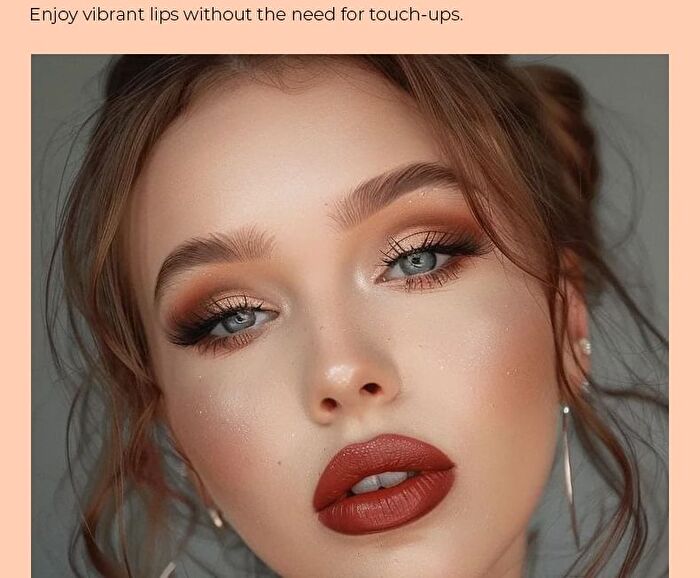 Long-Lasting Matte Peel-Off Lipstick - 6 Colors - 103# - 6g