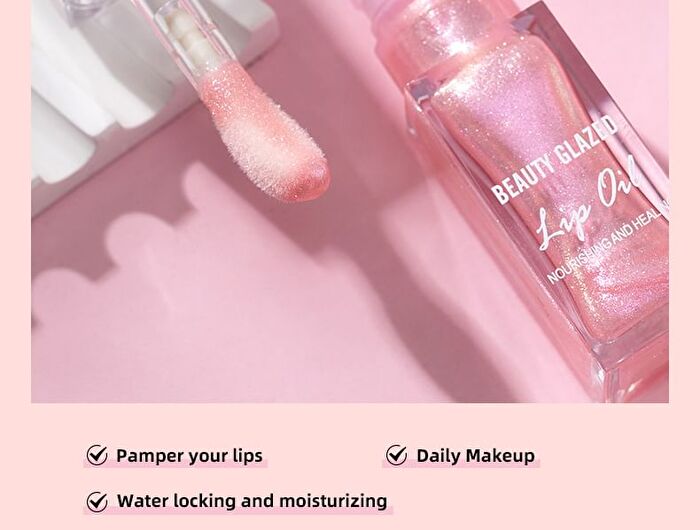 Beauty Glazed Temperature-Changing Pearlescent Lip Gloss - 7g