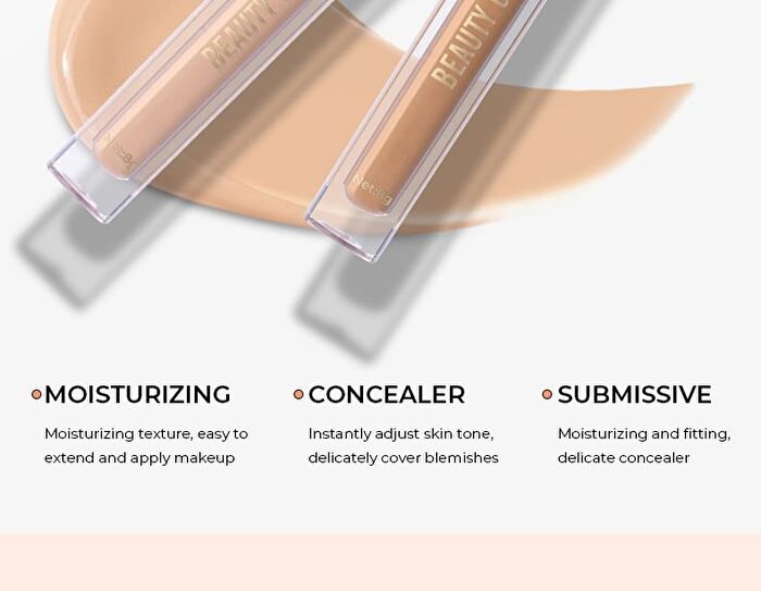 Beauty Glazed Long-Lasting Lightweight Liquid Concealer - 6 Shades - 104# - 8g