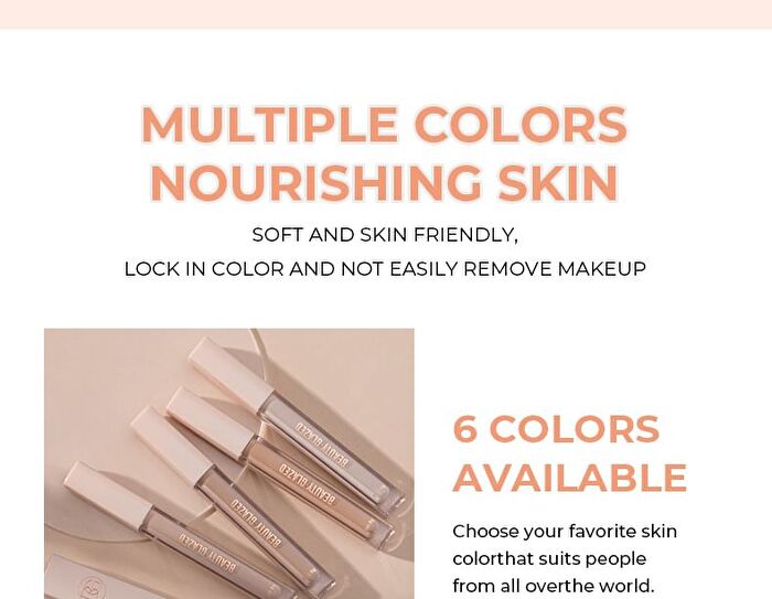 Beauty Glazed Long-Lasting Lightweight Liquid Concealer - 6 Shades - 104# - 8g