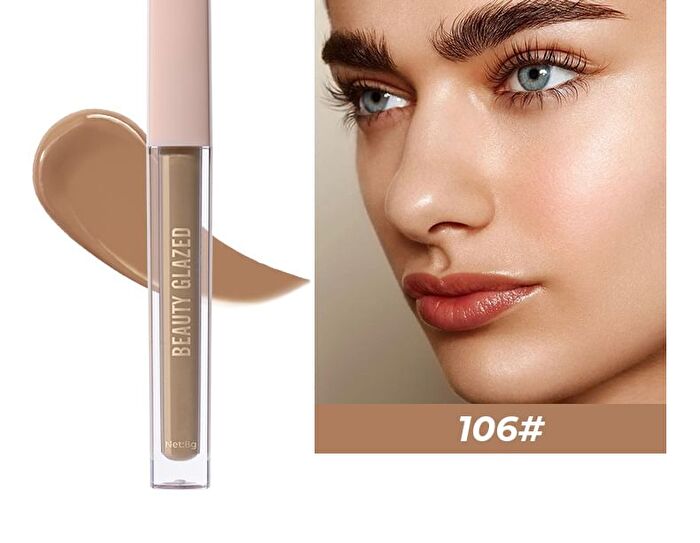 Beauty Glazed Long-Lasting Lightweight Liquid Concealer - 6 Shades - 106# - 8g