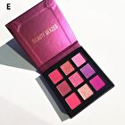 9-Color Galaxy Eyeshadow Palette - 5 Types - A# Mars (1.4g x 9)