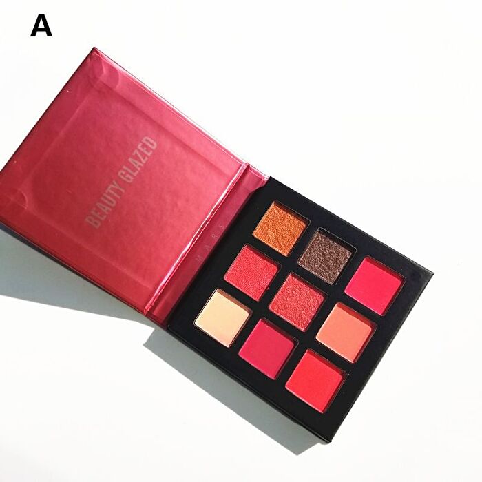 9-Color Galaxy Eyeshadow Palette - 5 Types - A# Mars (1.4g x 9)