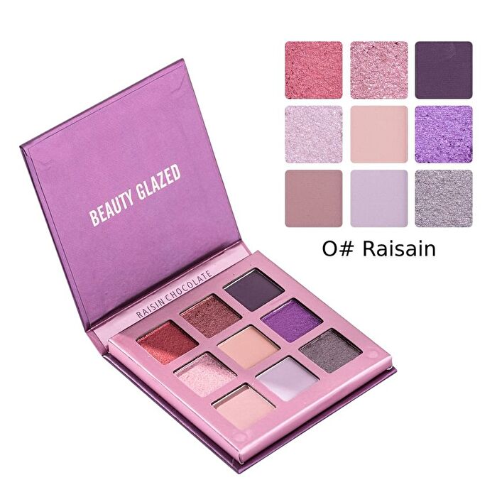 9-Color Galaxy Eyeshadow Palette - 5 Types - A# Mars (1.4g x 9)
