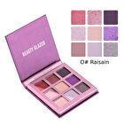 9-Color Galaxy Eyeshadow Palette - 5 Types - A# Mars (1.4g x 9)