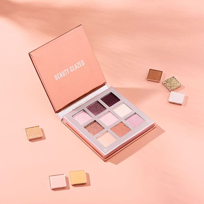 9-Color Galaxy Eyeshadow Palette - 5 Types - A# Mars (1.4g x 9)