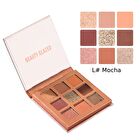 9-Color Galaxy Eyeshadow Palette - 5 Types - A# Mars (1.4g x 9)