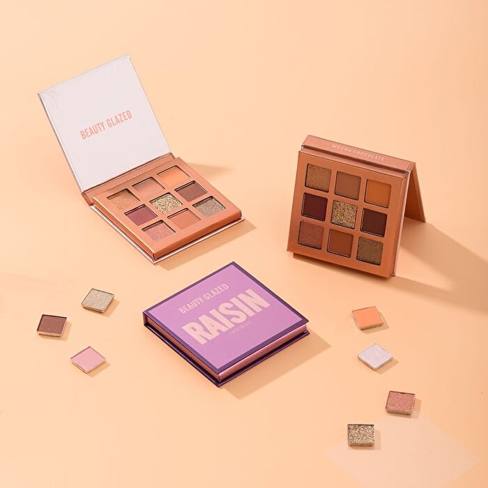 9-Color Galaxy Eyeshadow Palette - 5 Types - A# Mars (1.4g x 9)