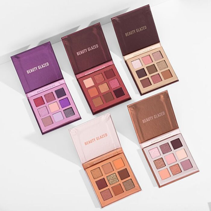 9-Color Galaxy Eyeshadow Palette - 5 Types - A# Mars (1.4g x 9)