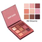 9-Color Galaxy Eyeshadow Palette - 5 Types - A# Mars (1.4g x 9)