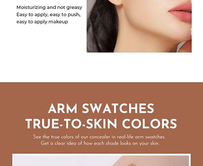 Beauty Glazed Flawless Matte Concealer - 10 Shades - 104# - 8g
