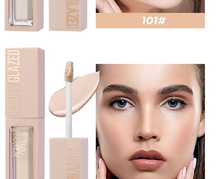 Beauty Glazed Flawless Matte Concealer - 10 Shades - 104# - 8g