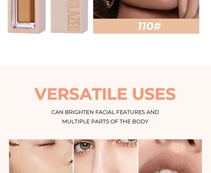 Beauty Glazed Flawless Matte Concealer - 10 Shades - 104# - 8g