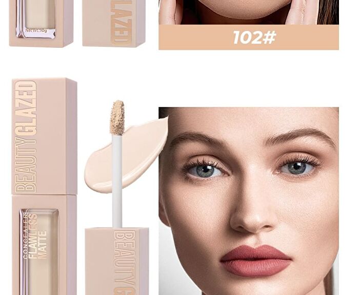 Beauty Glazed Flawless Matte Concealer - 10 Shades - 101# - 8g