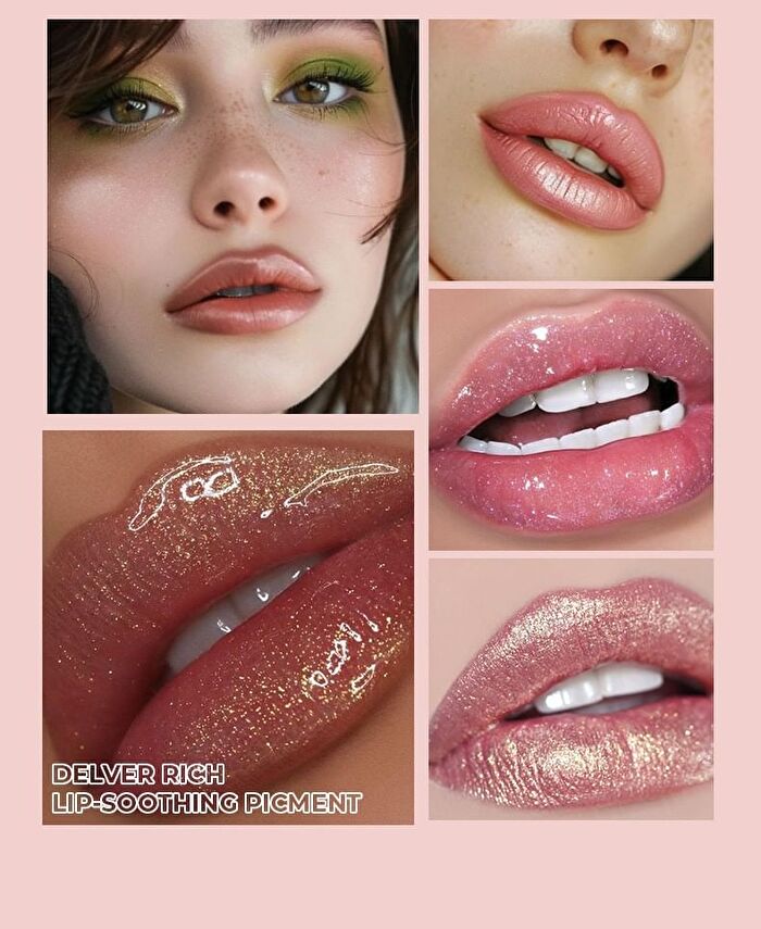 Gleaming Plumping Lip Gloss - 8 Colors - 101# - 3g