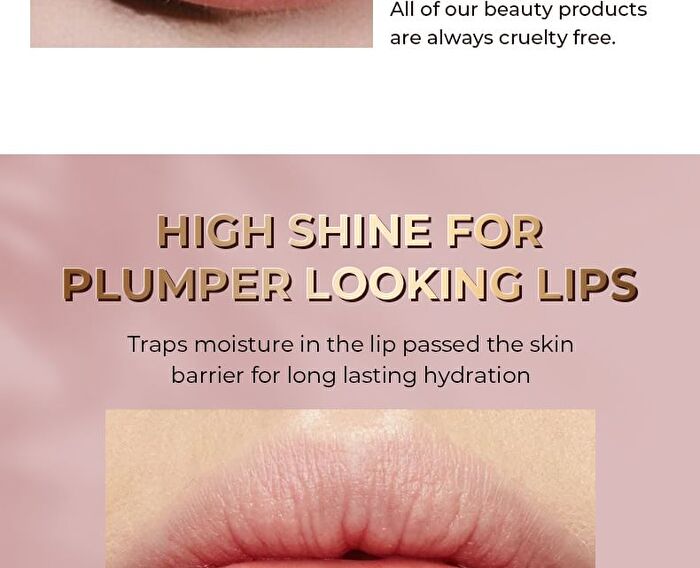Gleaming Plumping Lip Gloss - 8 Colors - 101# - 3g