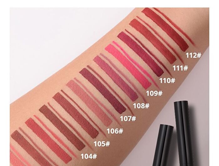 Beauty Glazed Double-Headed Lip Liner & Liquid Lipstick - 12 Types - 109# - 5g