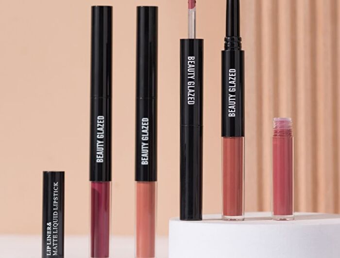 Beauty Glazed Double-Headed Lip Liner & Liquid Lipstick - 12 Types - 109# - 5g