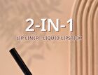 Beauty Glazed Double-Headed Lip Liner & Liquid Lipstick - 12 Types - 109# - 5g