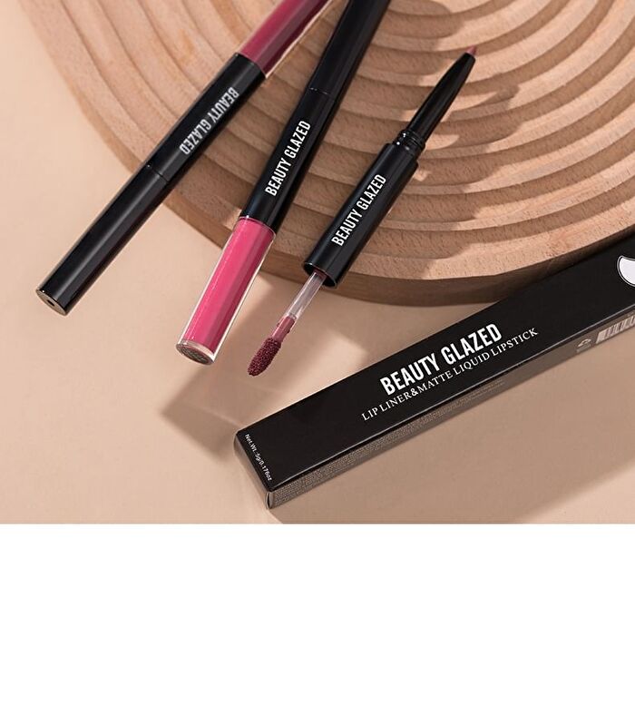 Beauty Glazed Double-Headed Lip Liner & Liquid Lipstick - 12 Types - 109# - 5g